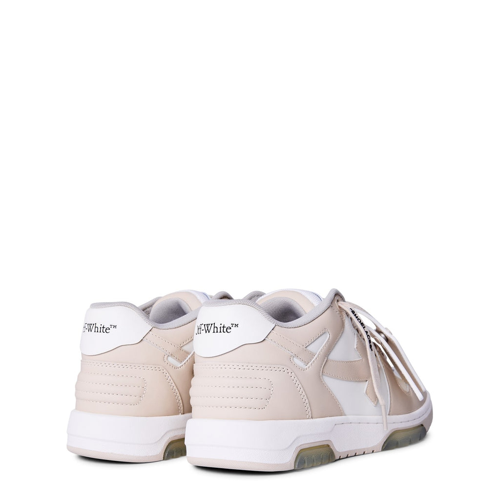 OFF WHITE - Men's Out Of Office Classic Trainers, Trademark Branding