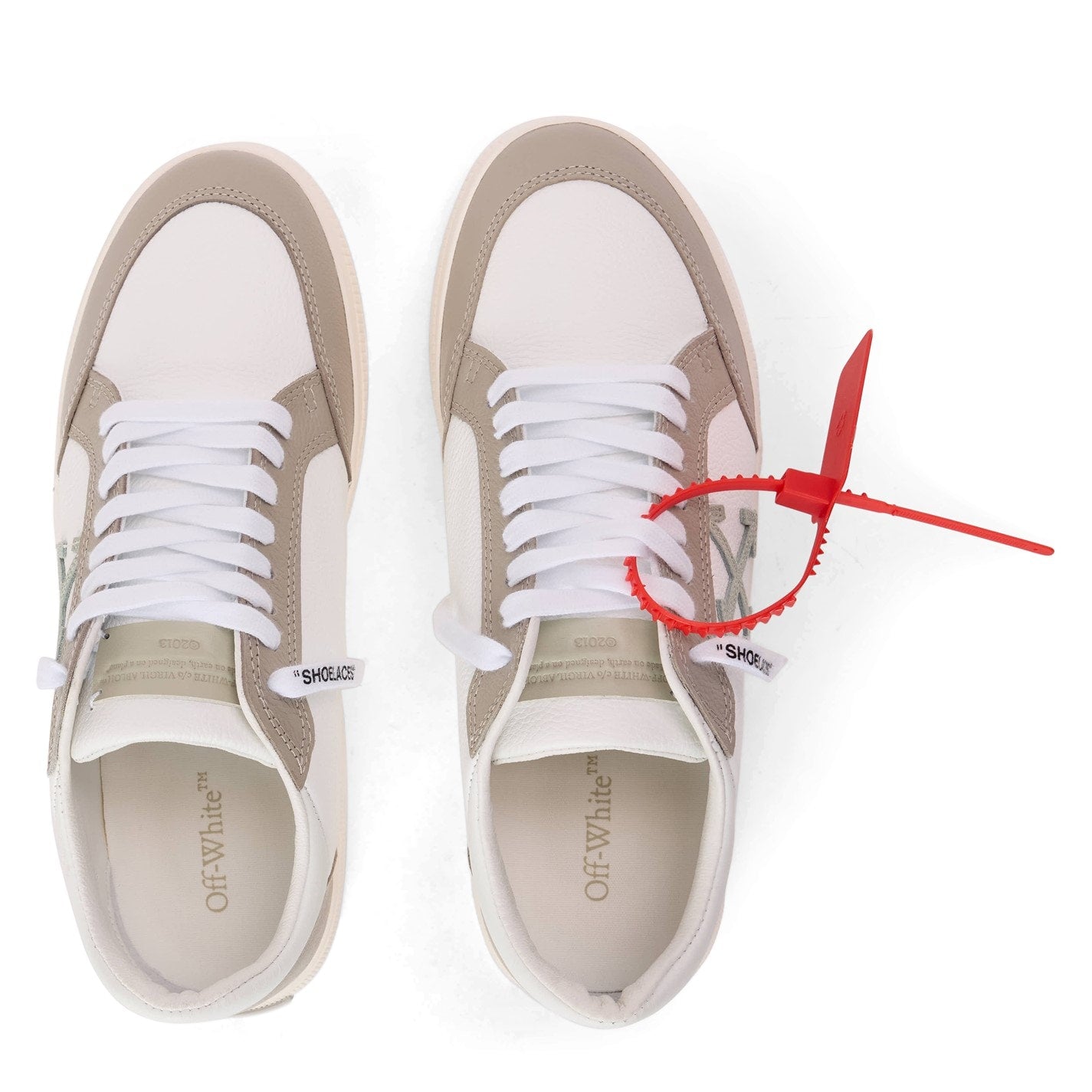 OFF WHITE - Men's Vulcanised Trainers Sneakers
