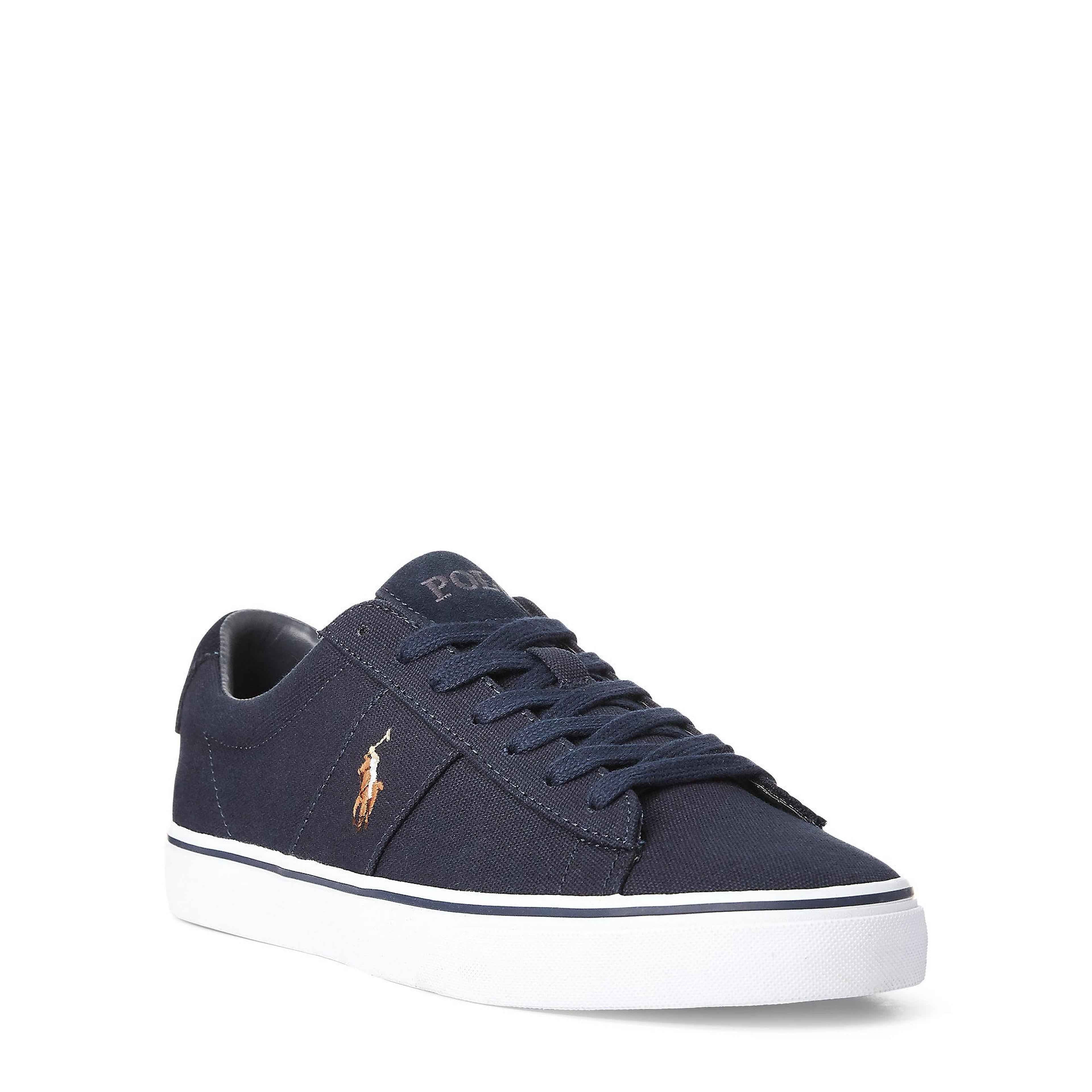 Polo Ralph Lauren - Men's Sayer Canvas Low-Top Trainers
