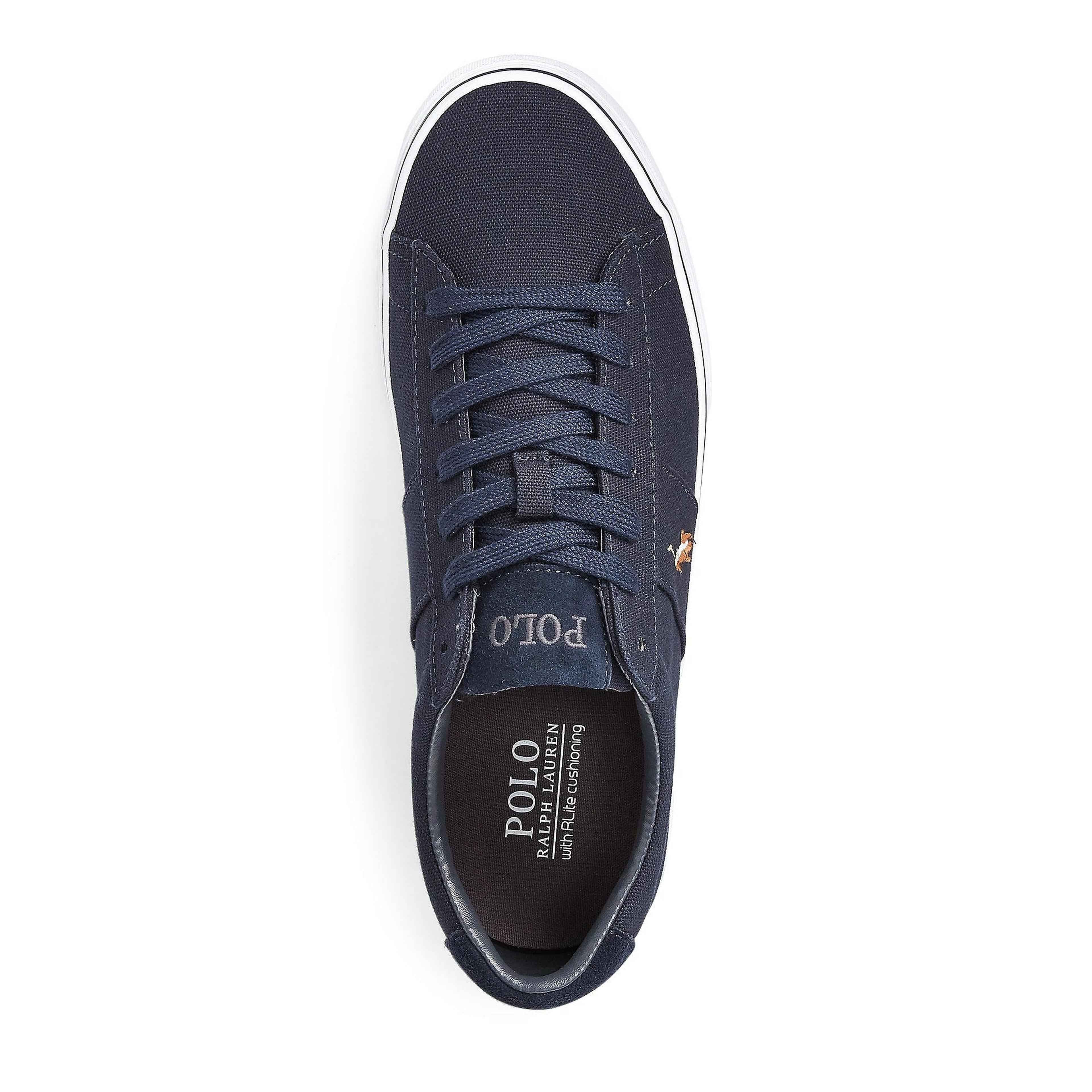 Polo Ralph Lauren - Men's Sayer Canvas Low-Top Trainers