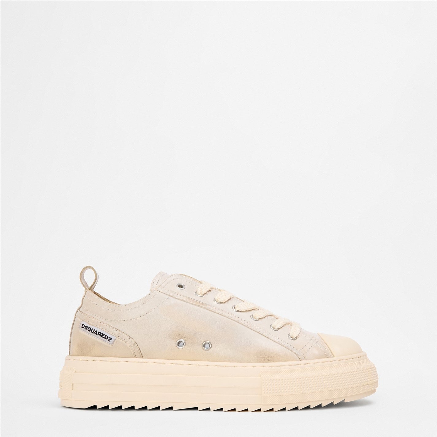 DSQUARED2 - Men's DSQ Leather Berlin Low-Top Trainers
