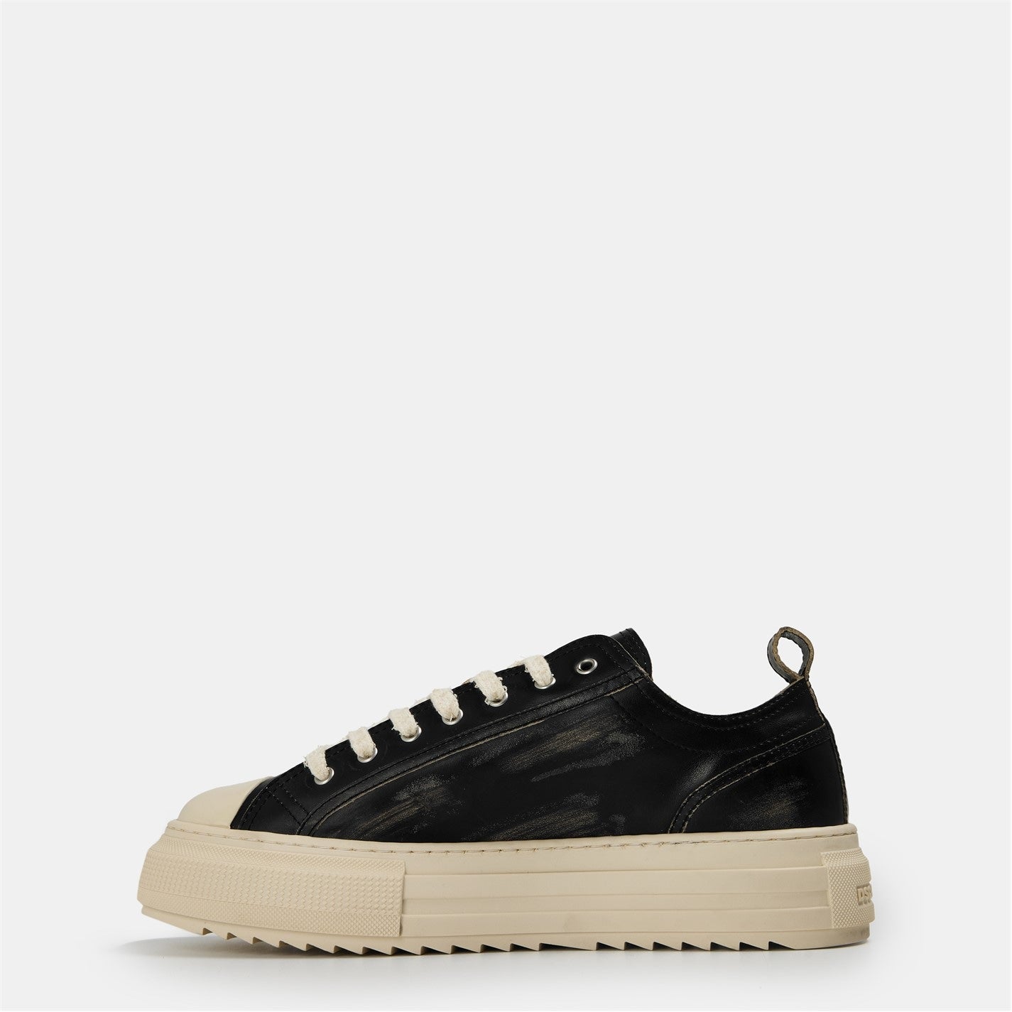 DSQUARED2 - Men's DSQ Leather Berlin Low-Top Trainers