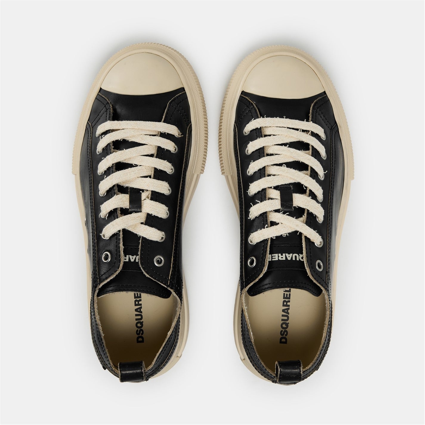 DSQUARED2 - Men's DSQ Leather Berlin Low-Top Trainers