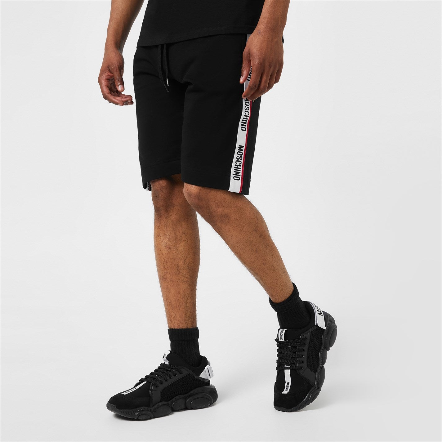 MOSCHINO - Mesh Teddy Low Top Trainers