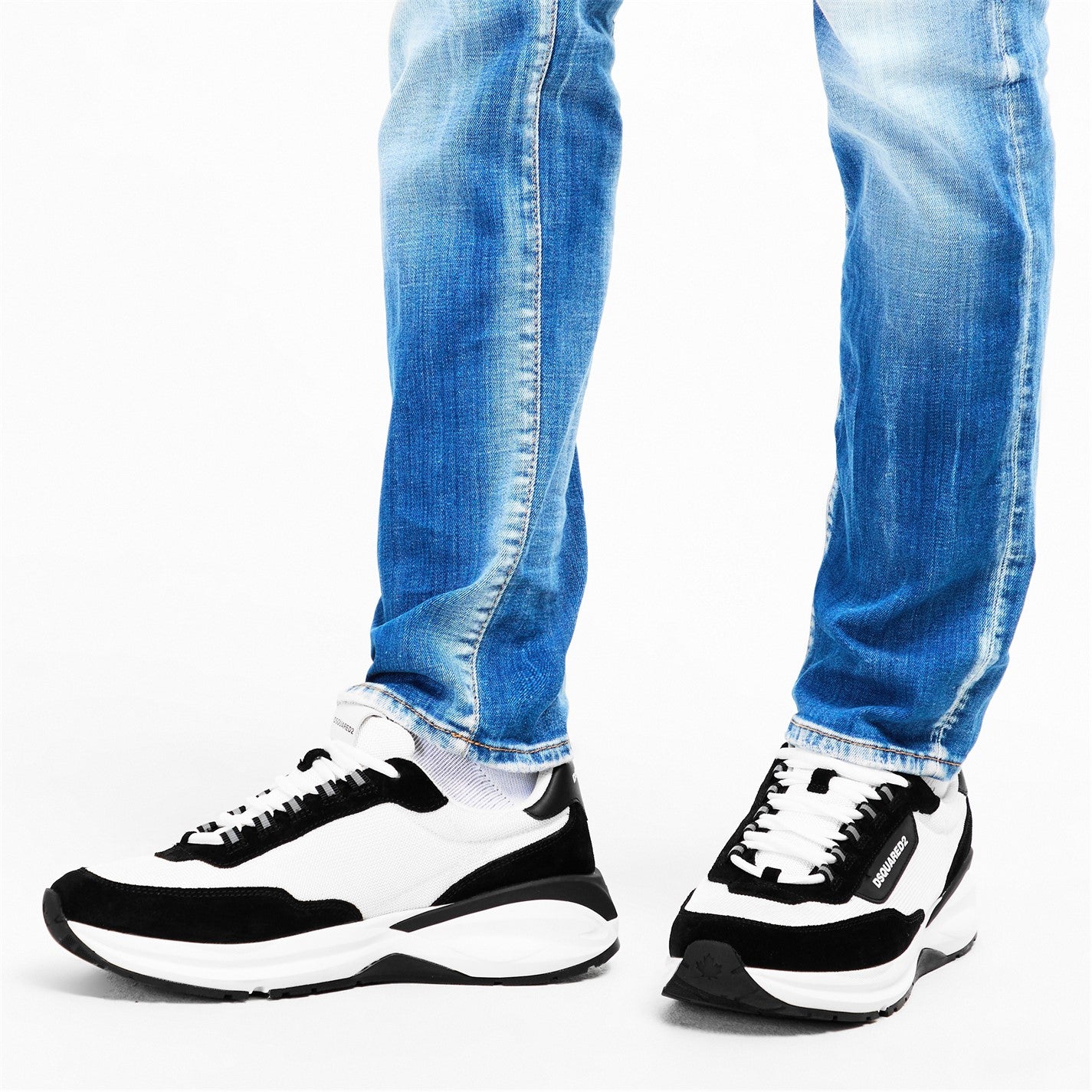 DSQUARED2 - Suede Dash Sneakers