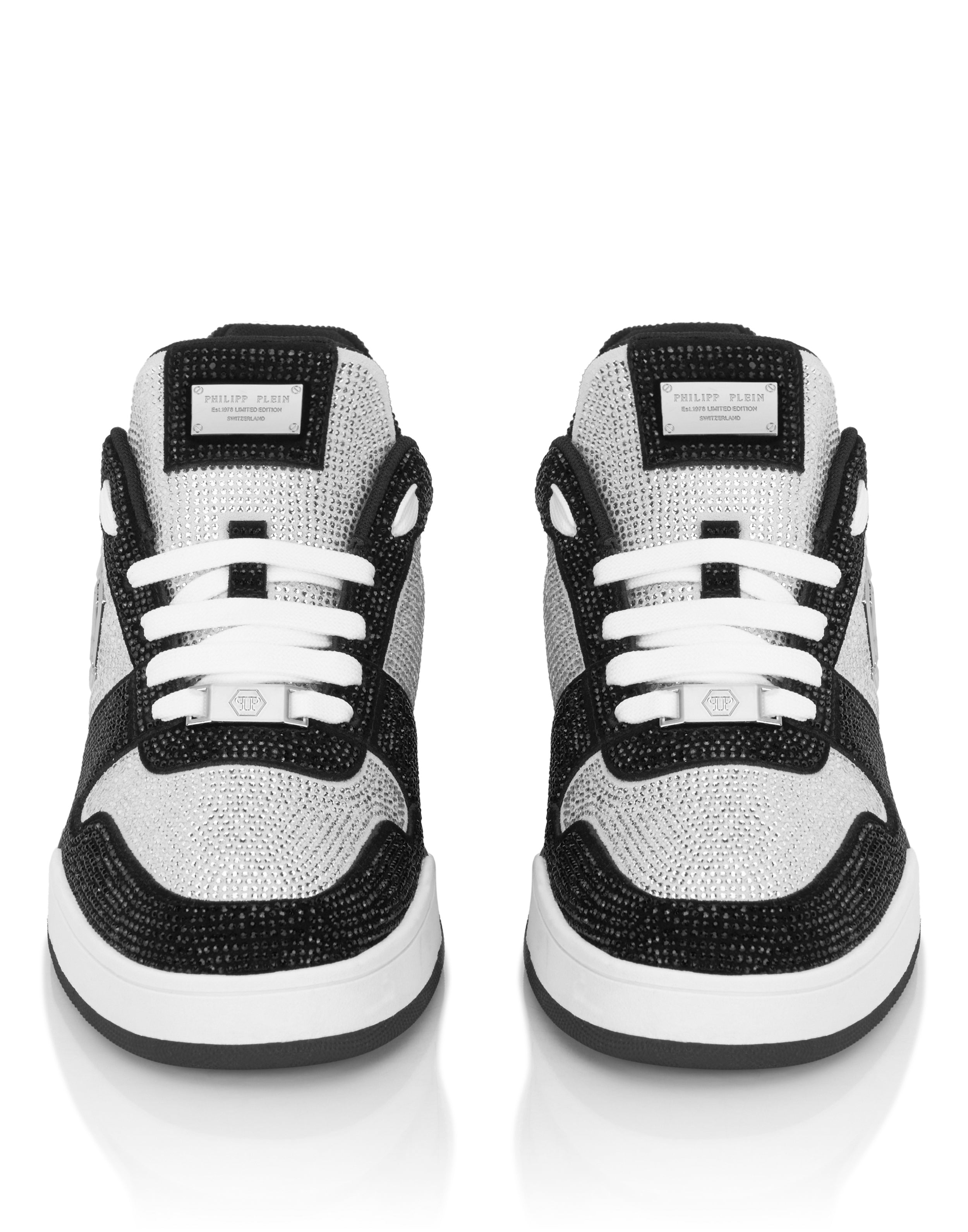 PHILIPP PLEIN - Low-Top Sneakers P-FORCE 78 Strass