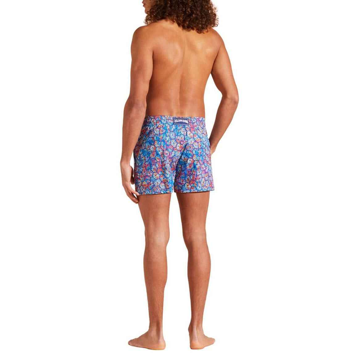 Vilebrequin - Blue Carapa Abstract Swim Trunks