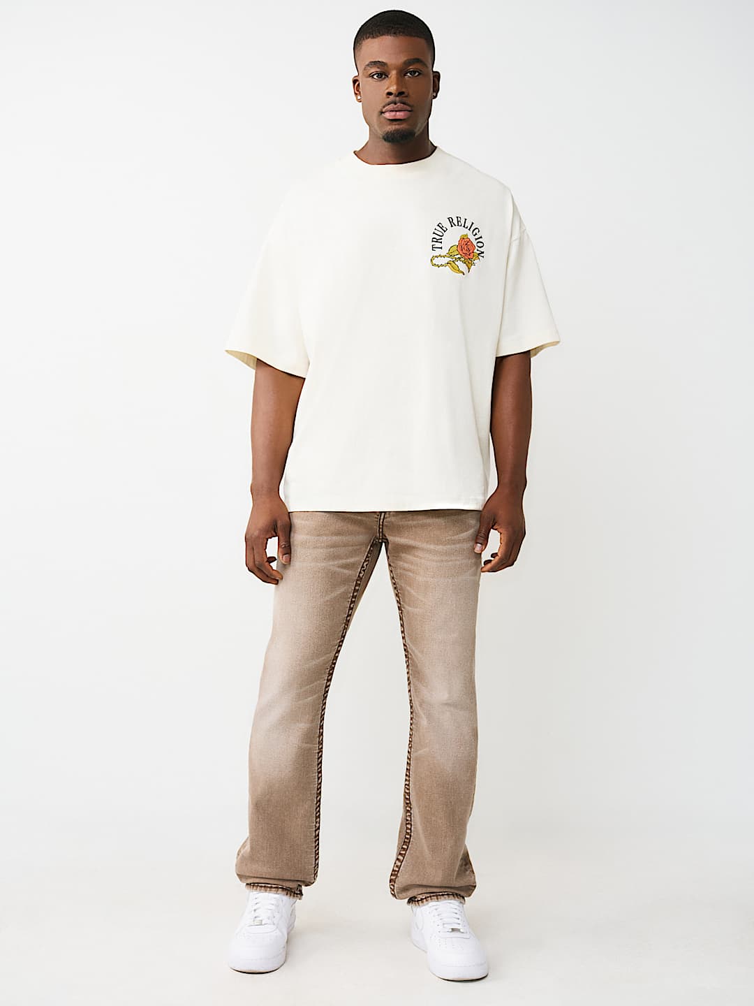True Religion - Ricky Super T Jimmy Flap Straight Jean 34"