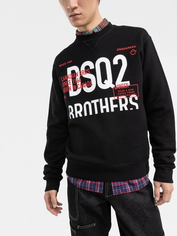 Dsquared2 - DSQ2 Brothers Sweatshirt Black