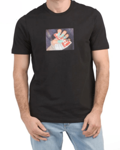 Diesel - Black T-Shirt IMMEDIATE - Brandatak Store