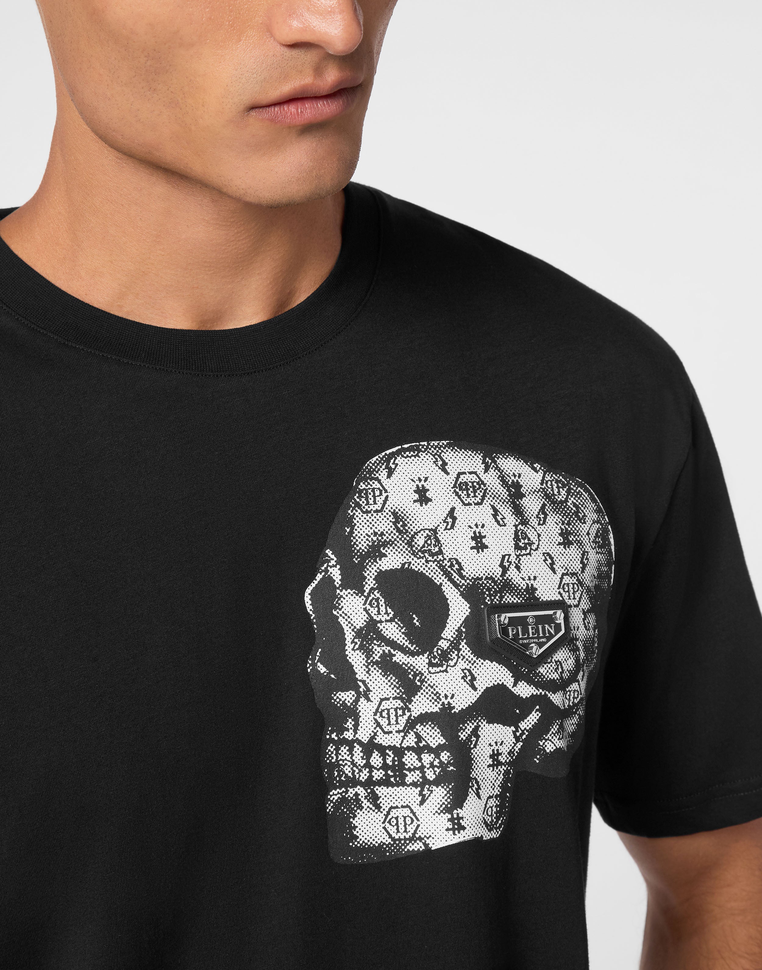 PHILIPP PLEIN - T-shirt Round Neck SS Skull
