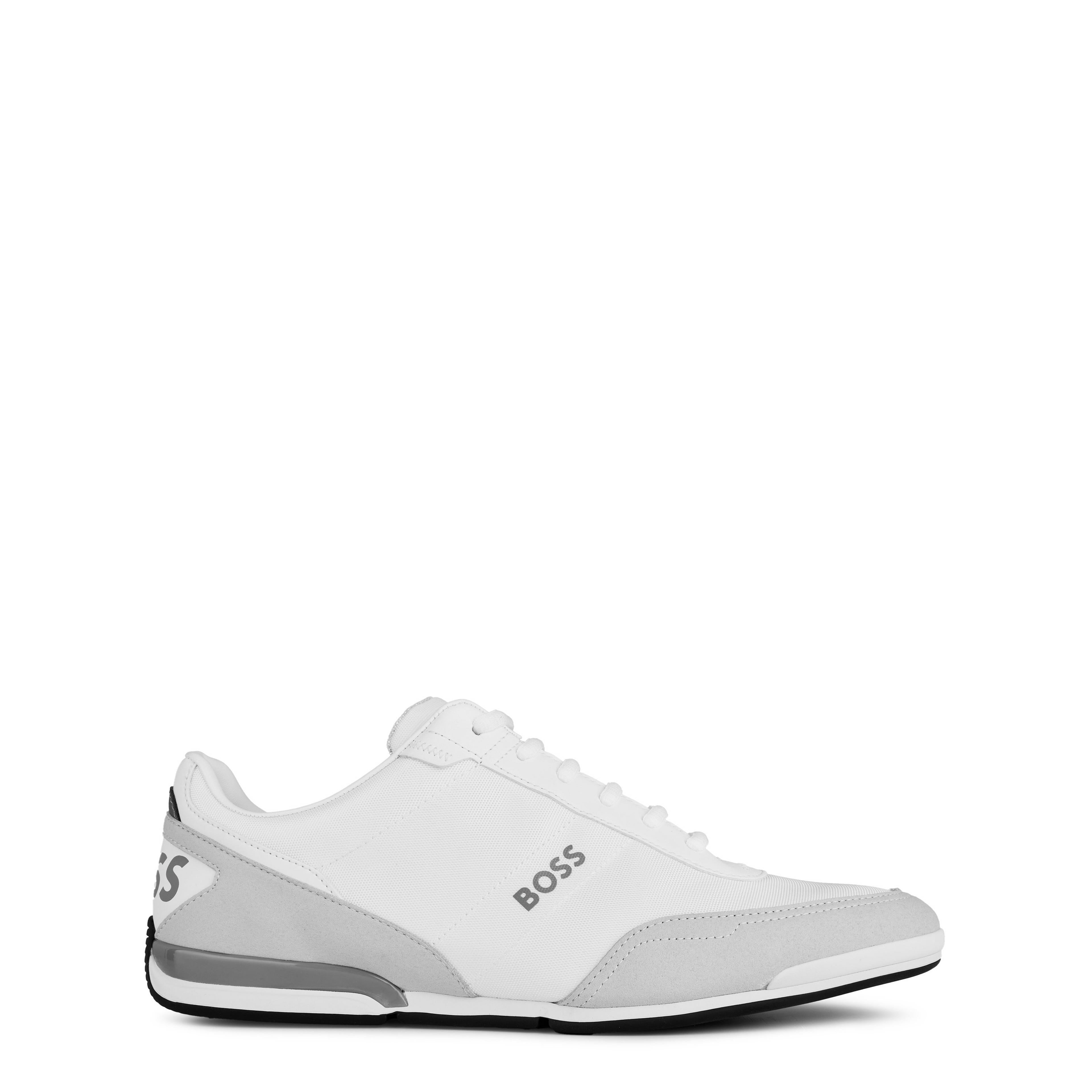 BOSS - Mens BOSS Saturn Low Top Everyday Trainers with Technical Mesh