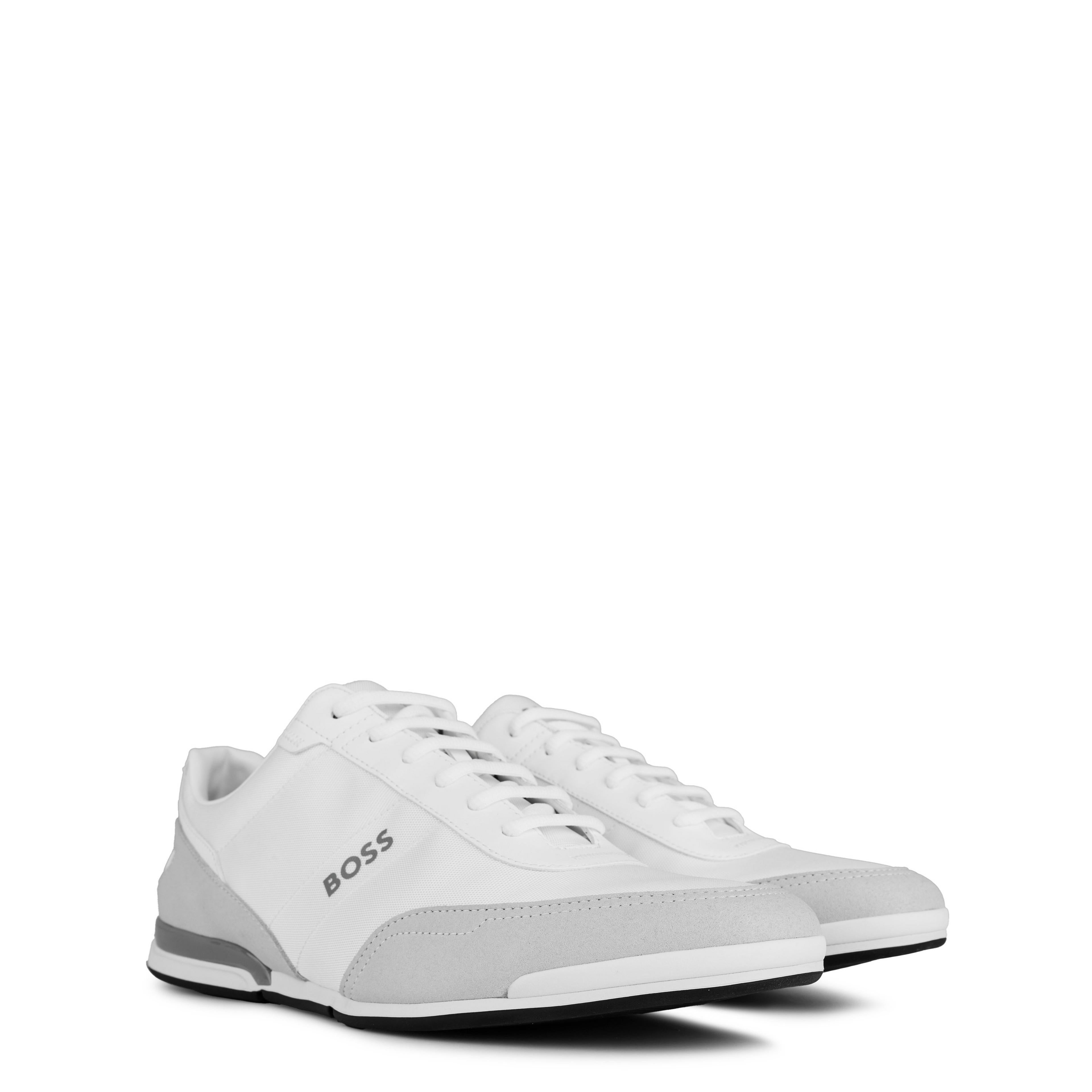BOSS - Mens BOSS Saturn Low Top Everyday Trainers with Technical Mesh