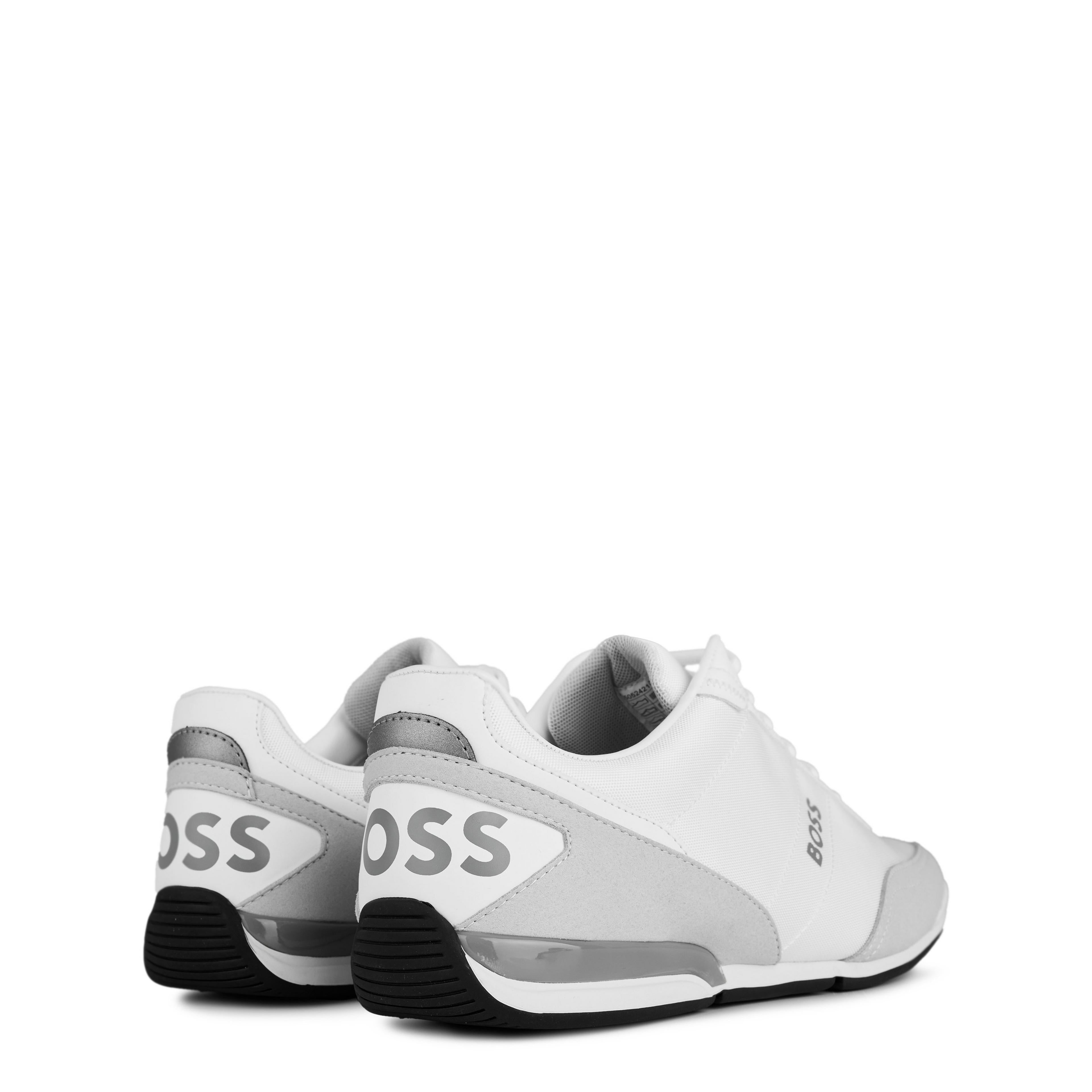 BOSS - Mens BOSS Saturn Low Top Everyday Trainers with Technical Mesh