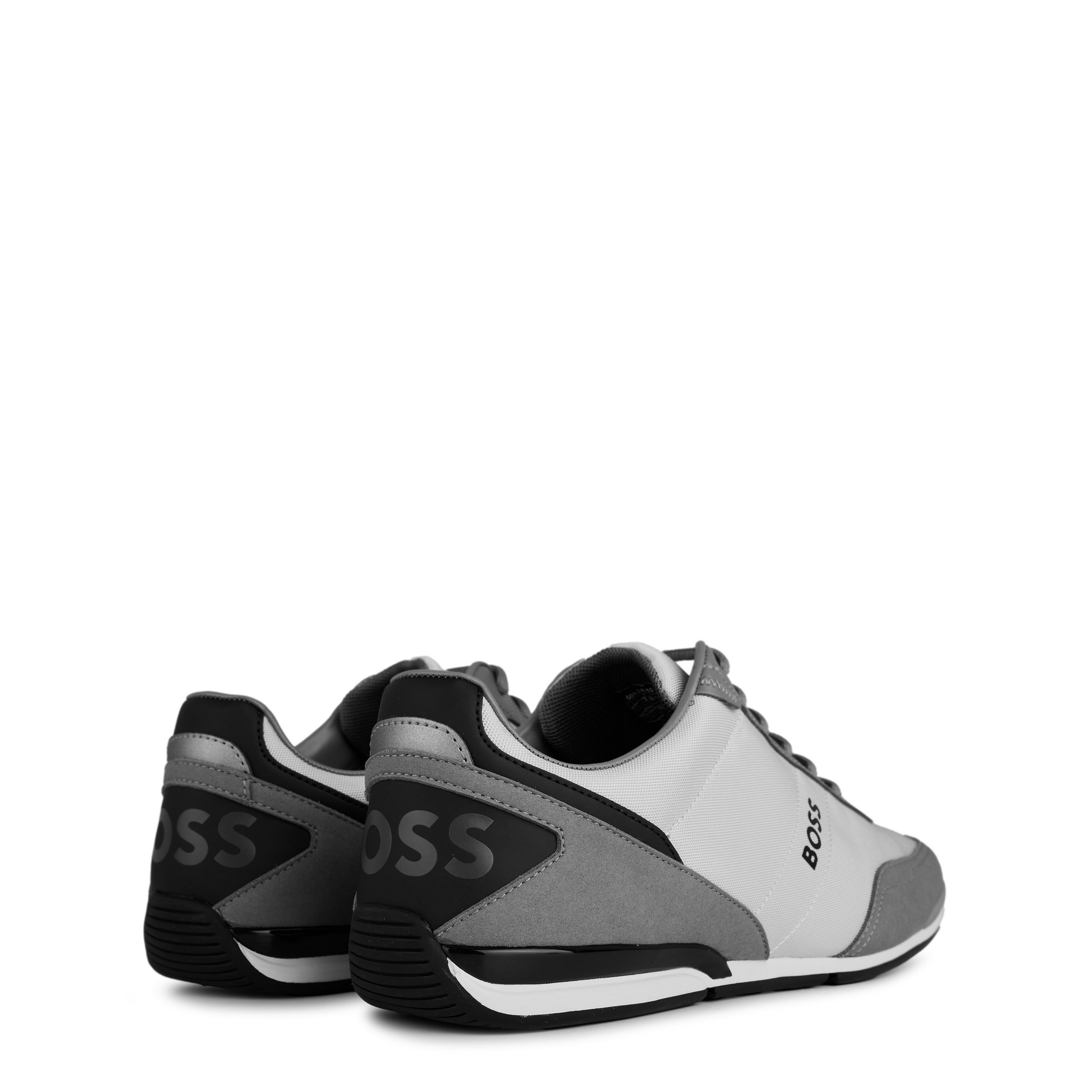 BOSS - Mens BOSS Saturn Low Top Everyday Trainers with Technical Mesh