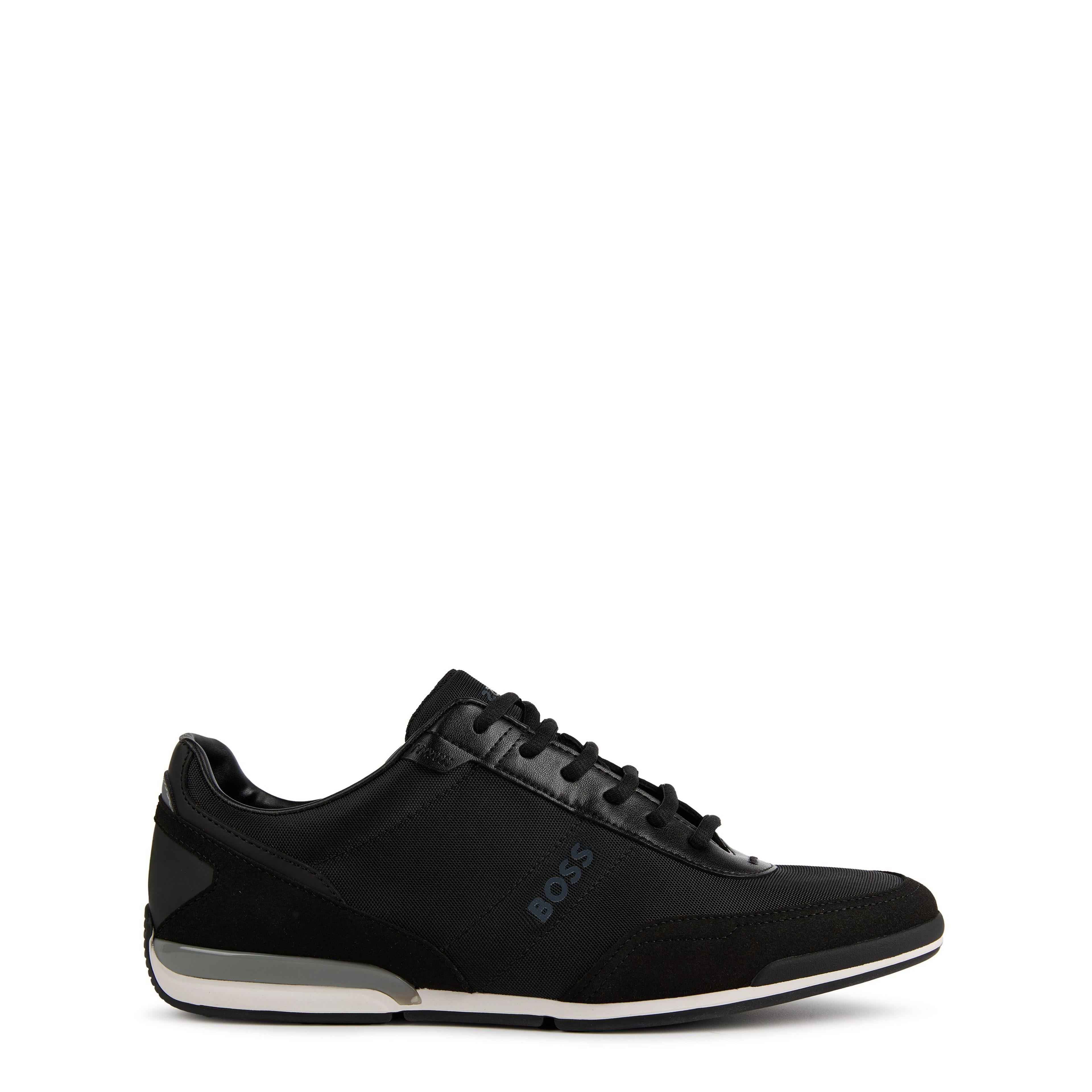 BOSS - Mens BOSS Saturn Low Top Everyday Trainers with Technical Mesh