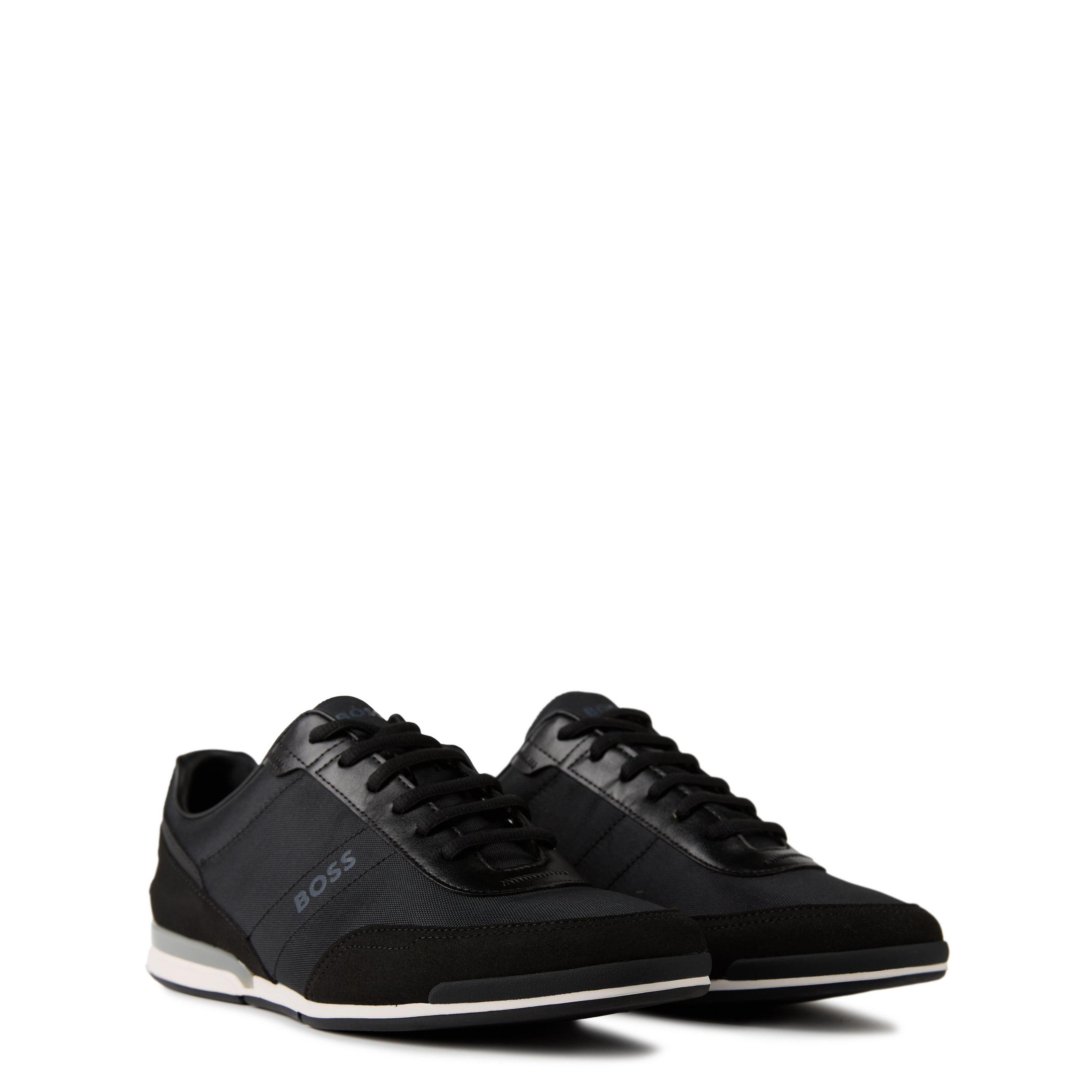 BOSS - Mens BOSS Saturn Low Top Everyday Trainers with Technical Mesh