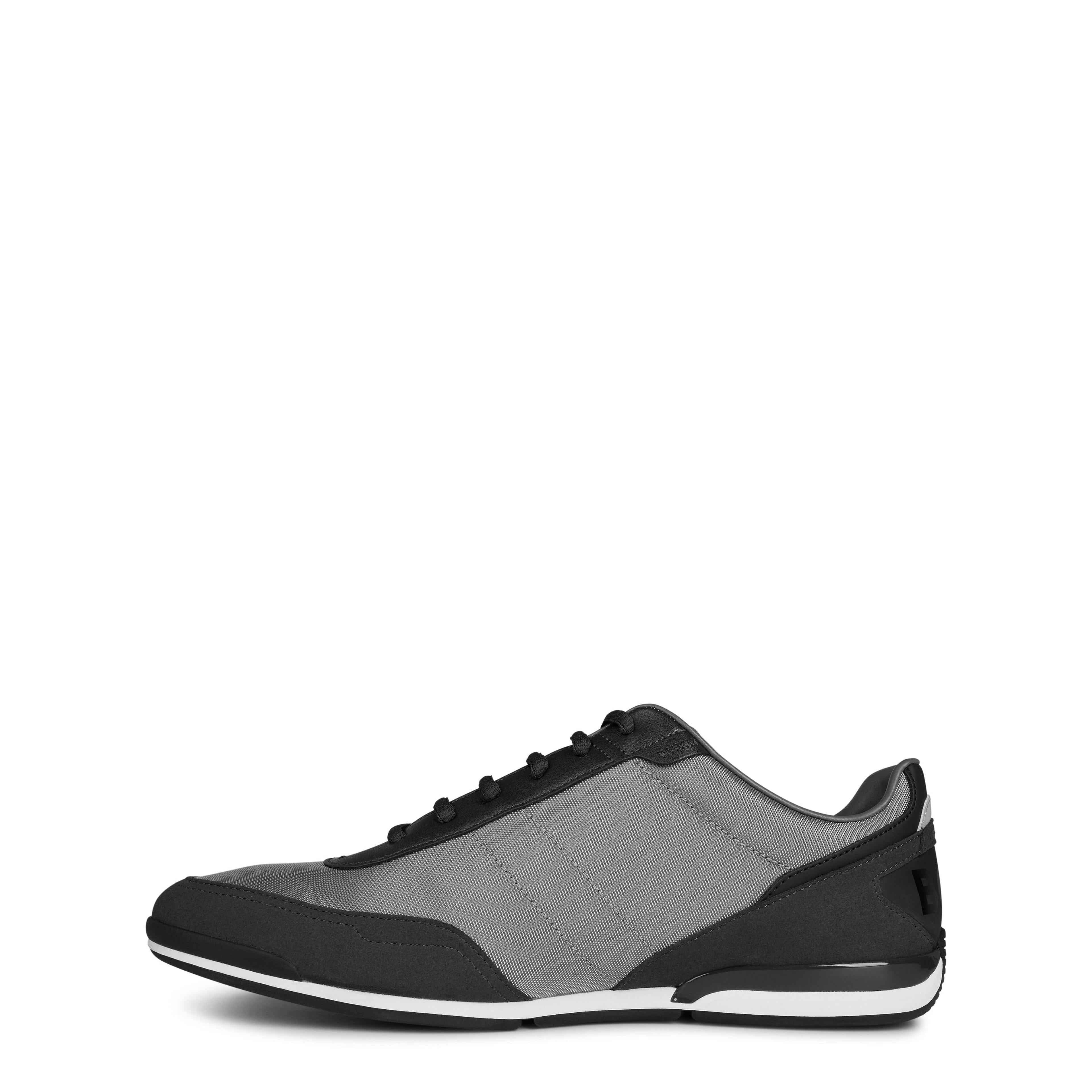BOSS - Mens BOSS Saturn Low Top Everyday Trainers with Technical Mesh
