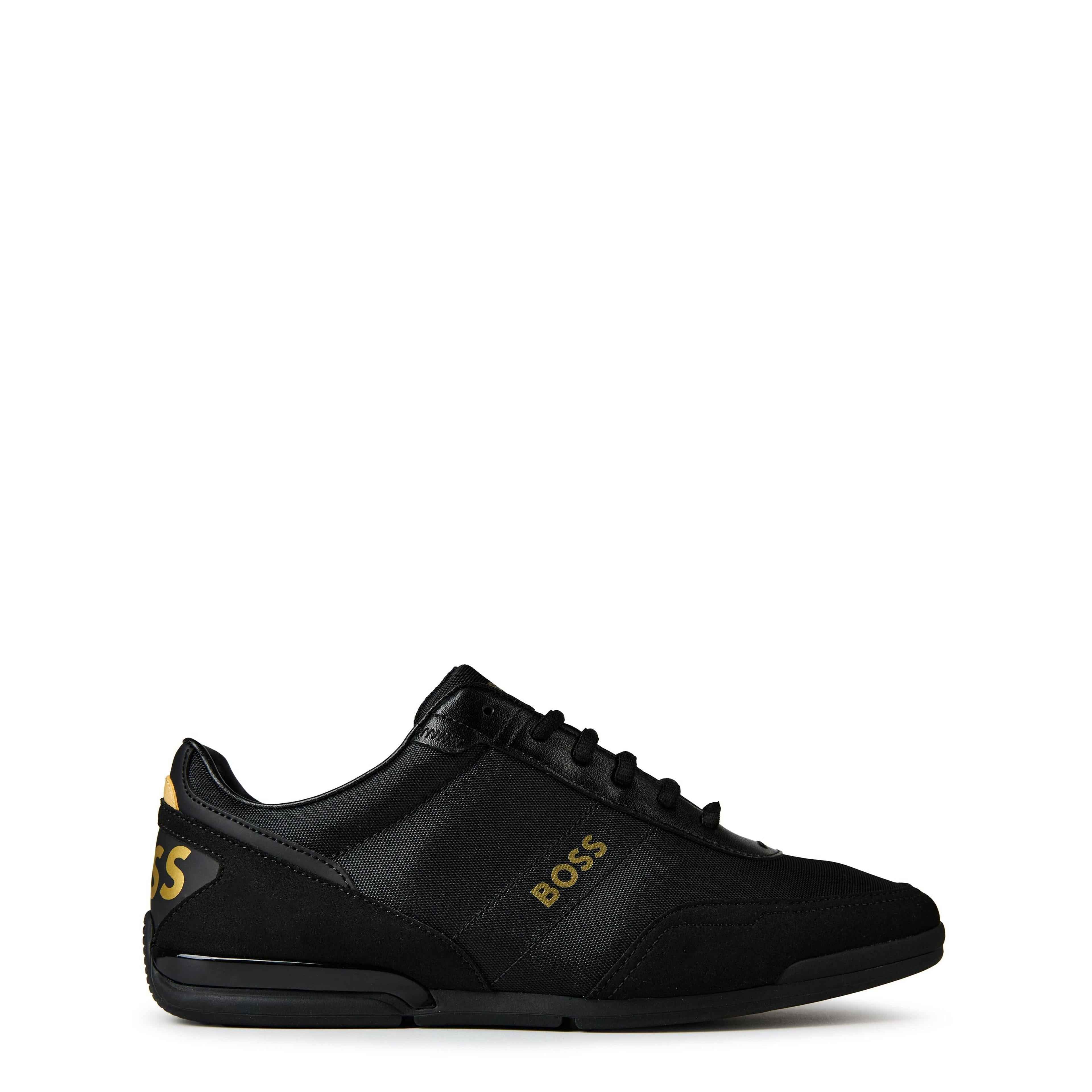 BOSS - Mens BOSS Saturn Low Top Everyday Trainers with Technical Mesh