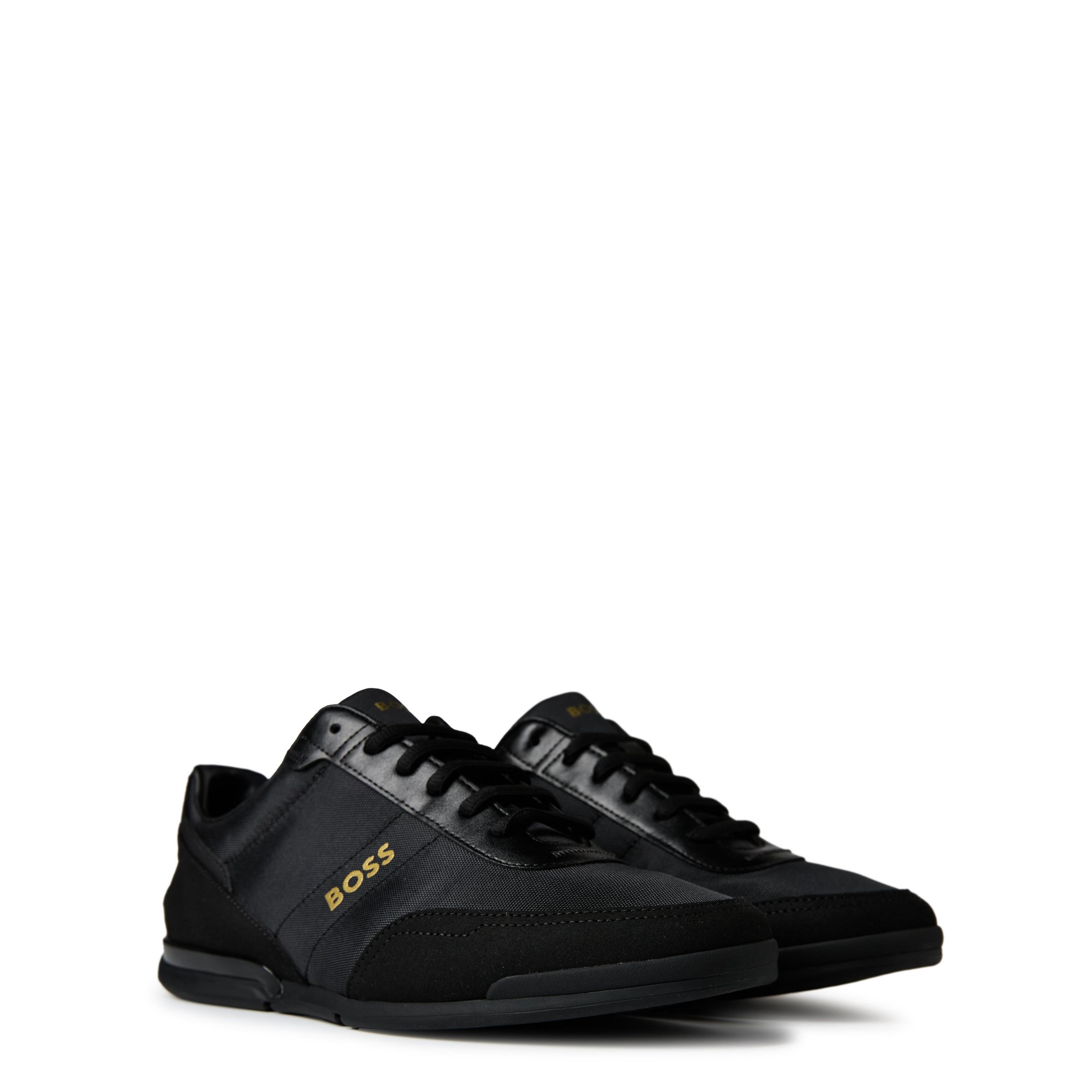 BOSS - Mens BOSS Saturn Low Top Everyday Trainers with Technical Mesh