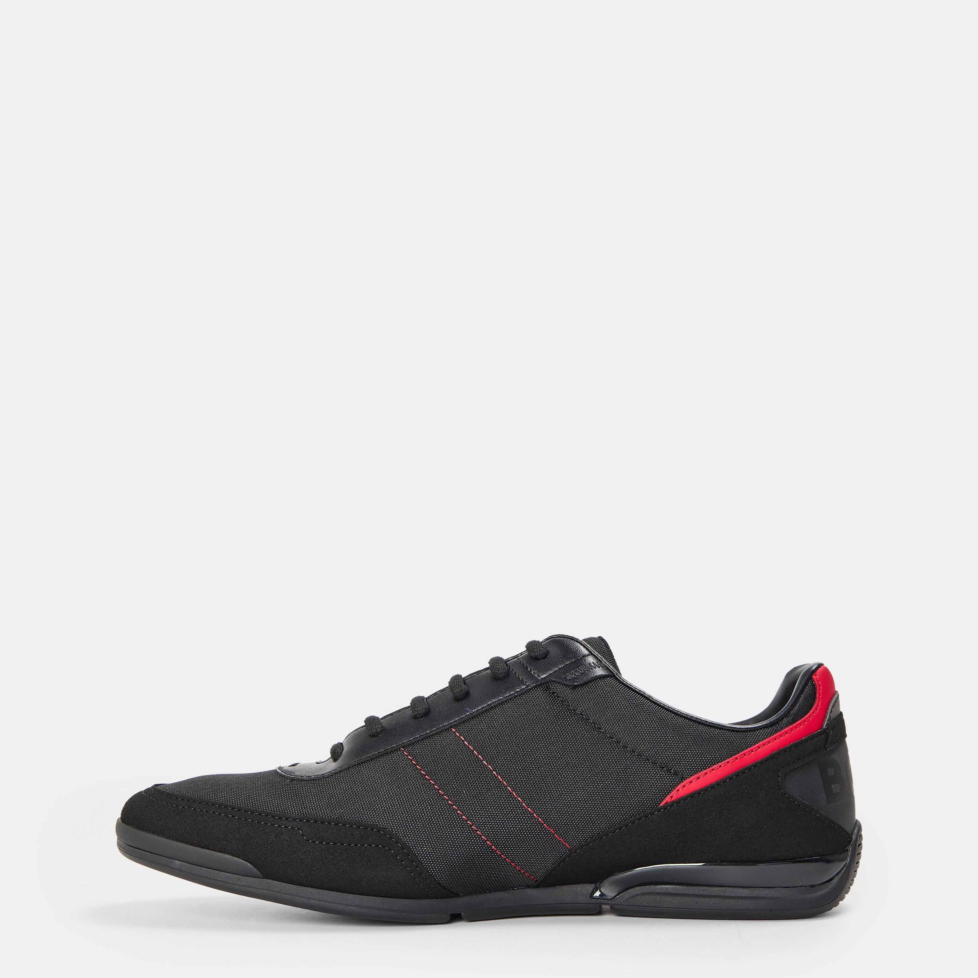 BOSS - Mens BOSS Saturn Low Top Everyday Trainers with Technical Mesh