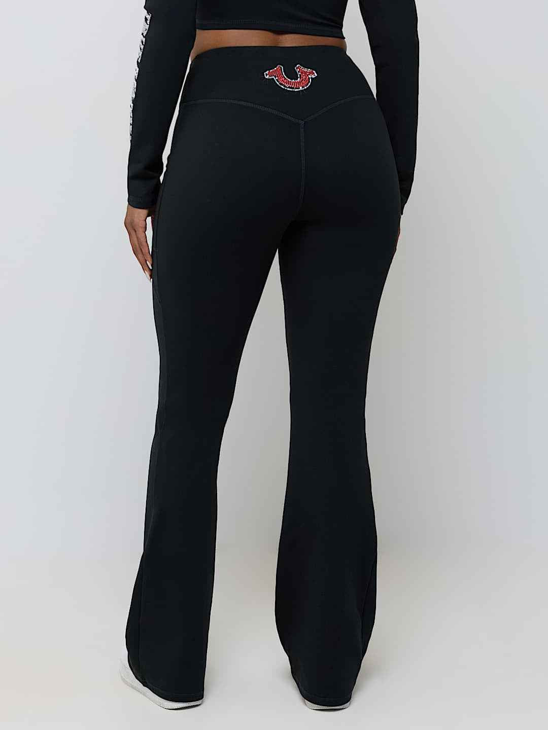 True Religion - Crystal Mid Rise Booty Perfector Legging