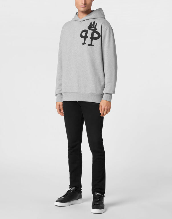 PHILIPP PLEIN - Hoodie Sweatshirt LS King Plein