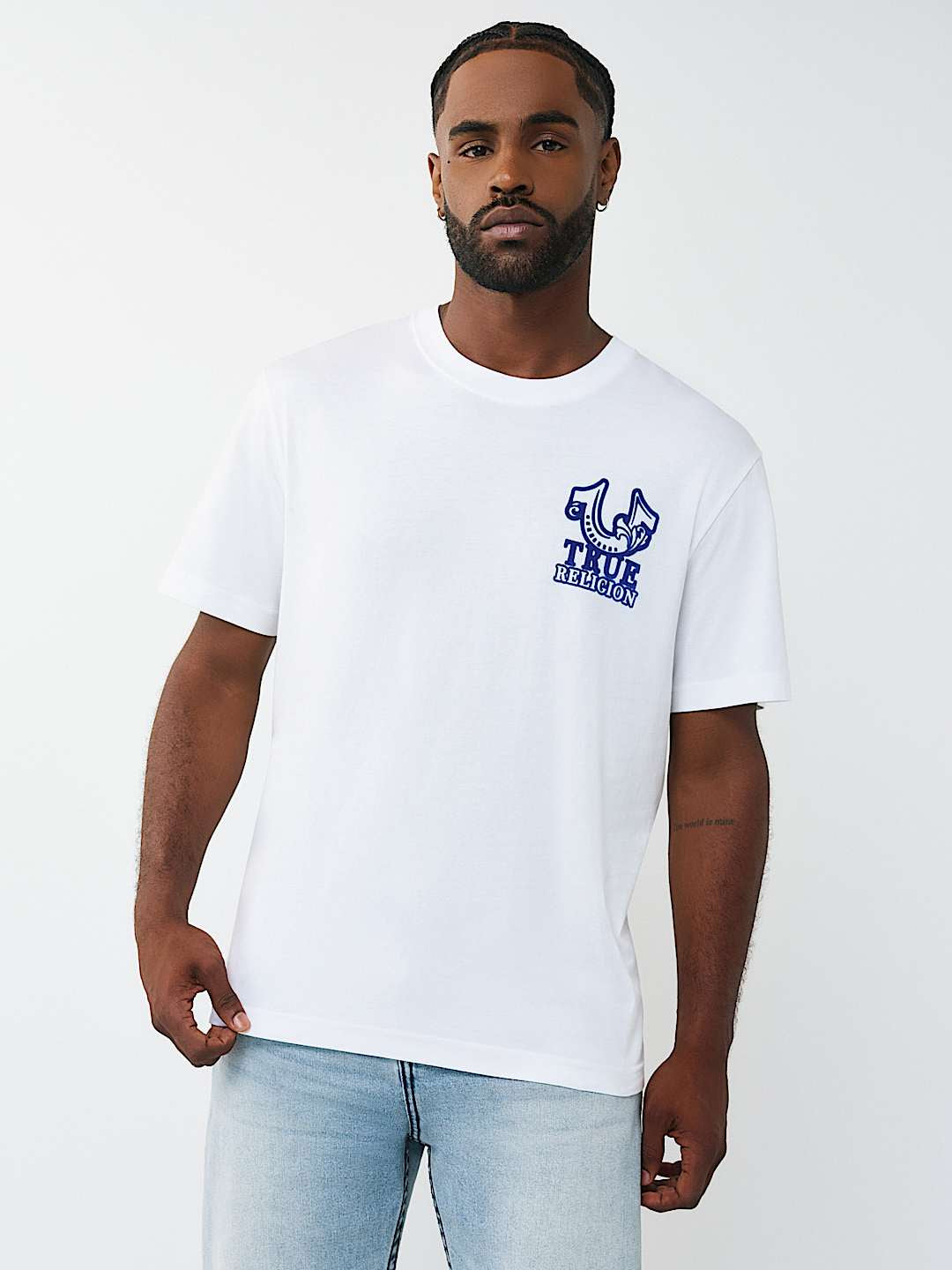 True Religion - Crest Logo Tee