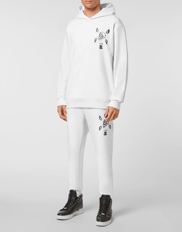 PHILIPP PLEIN - Hoodie Sweatshirt Hexagon
