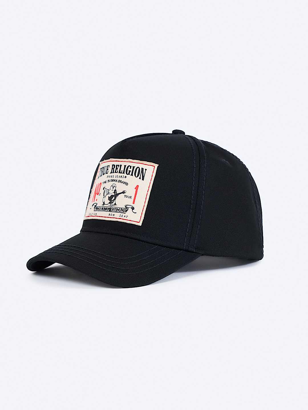 True Religion - Logo Big T Patch Hat