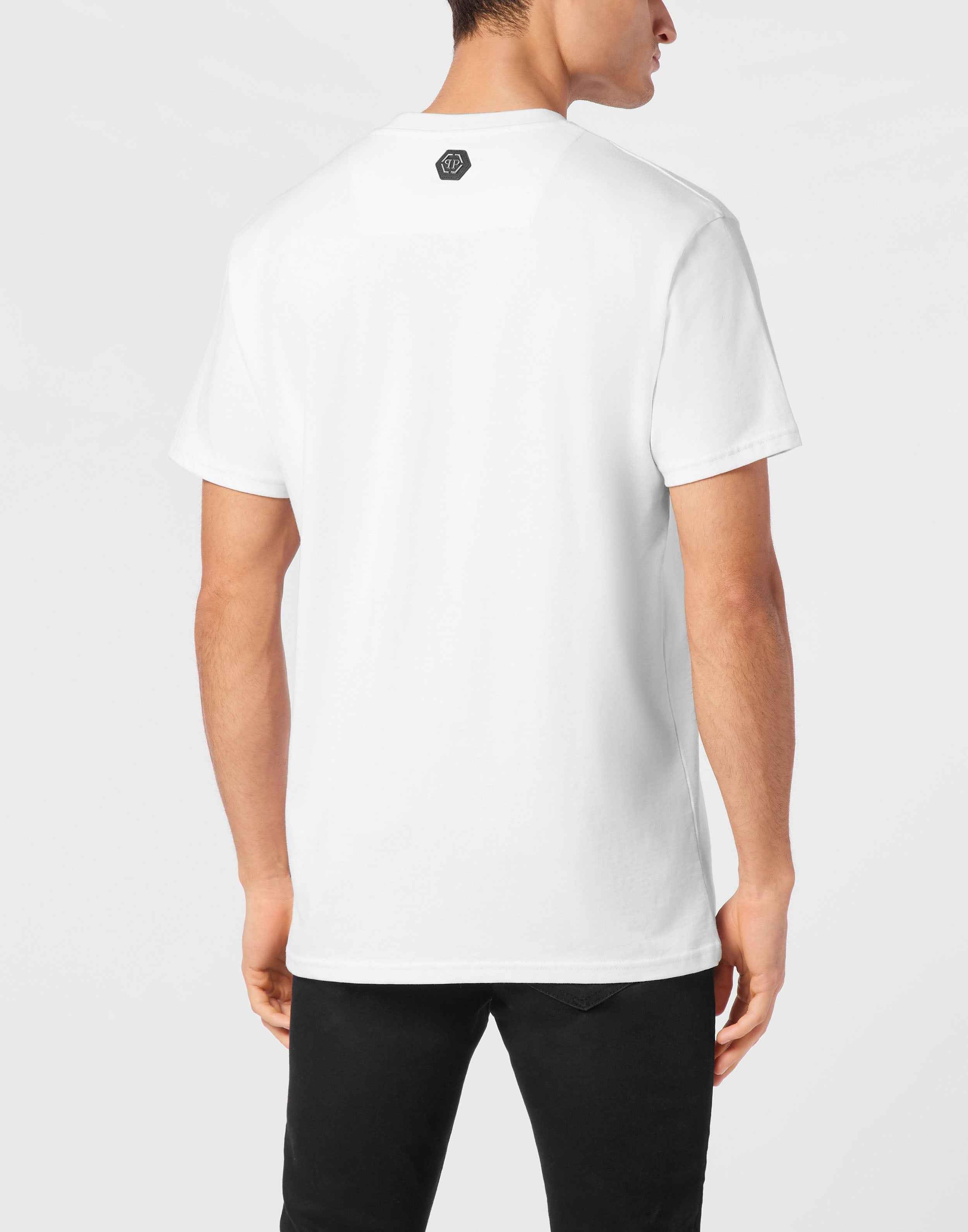 PHILIPP PLEIN - T-shirt Round Neck SS Plein Coursive