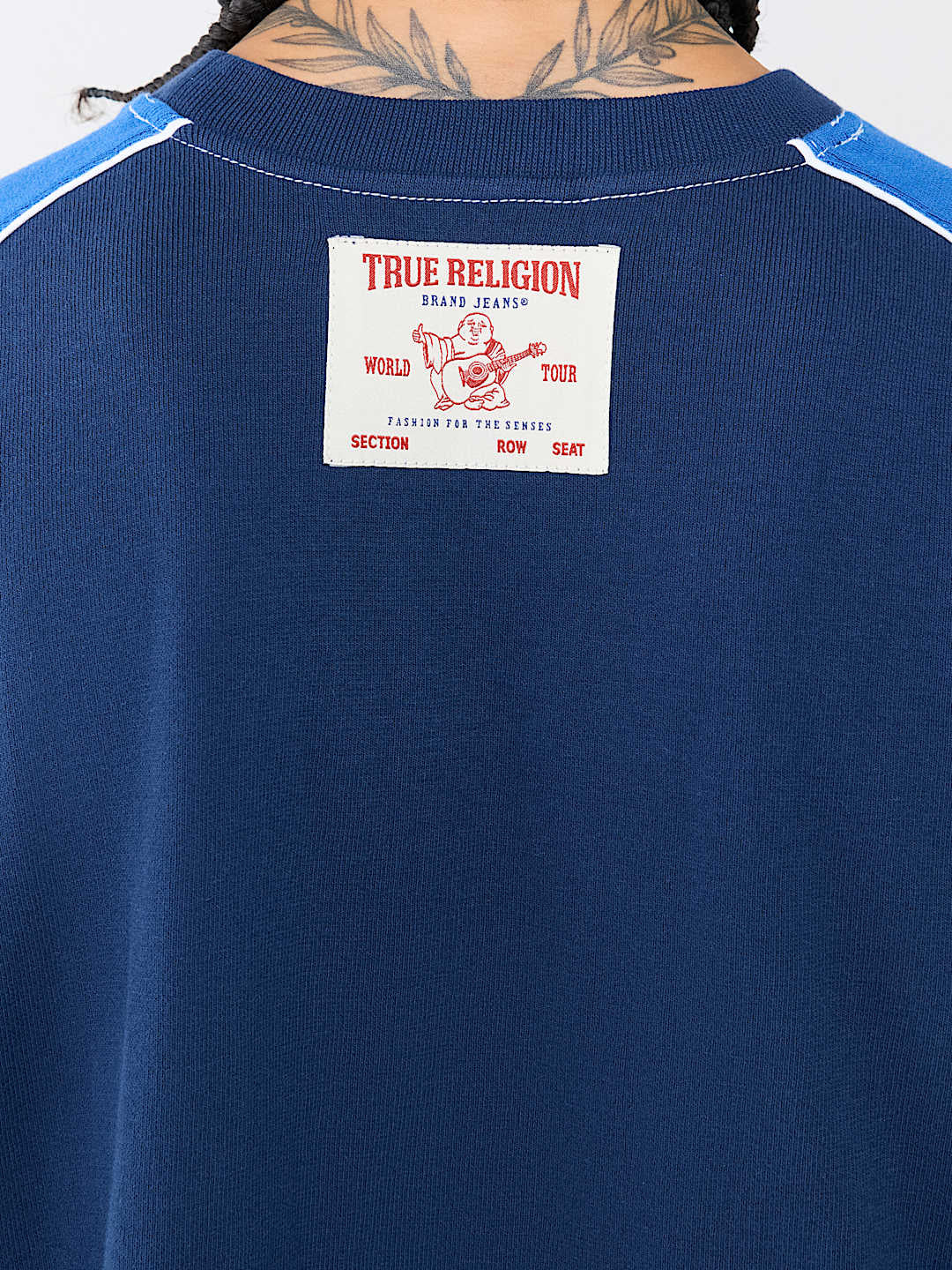 True Religion - Raglan Heavyweight Boxy Knit Top