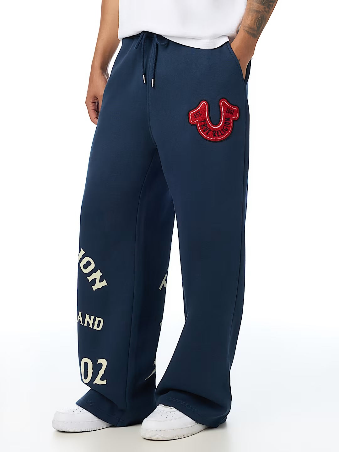 True Religion - Authentic Vintage Logo Baggy Sweatpant