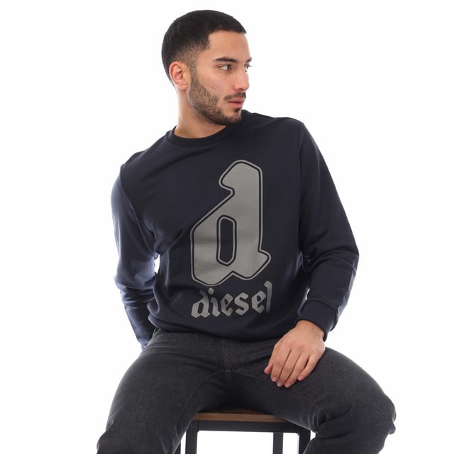 Diesel - S-Gir 13-1 Sweatshirt in Navy