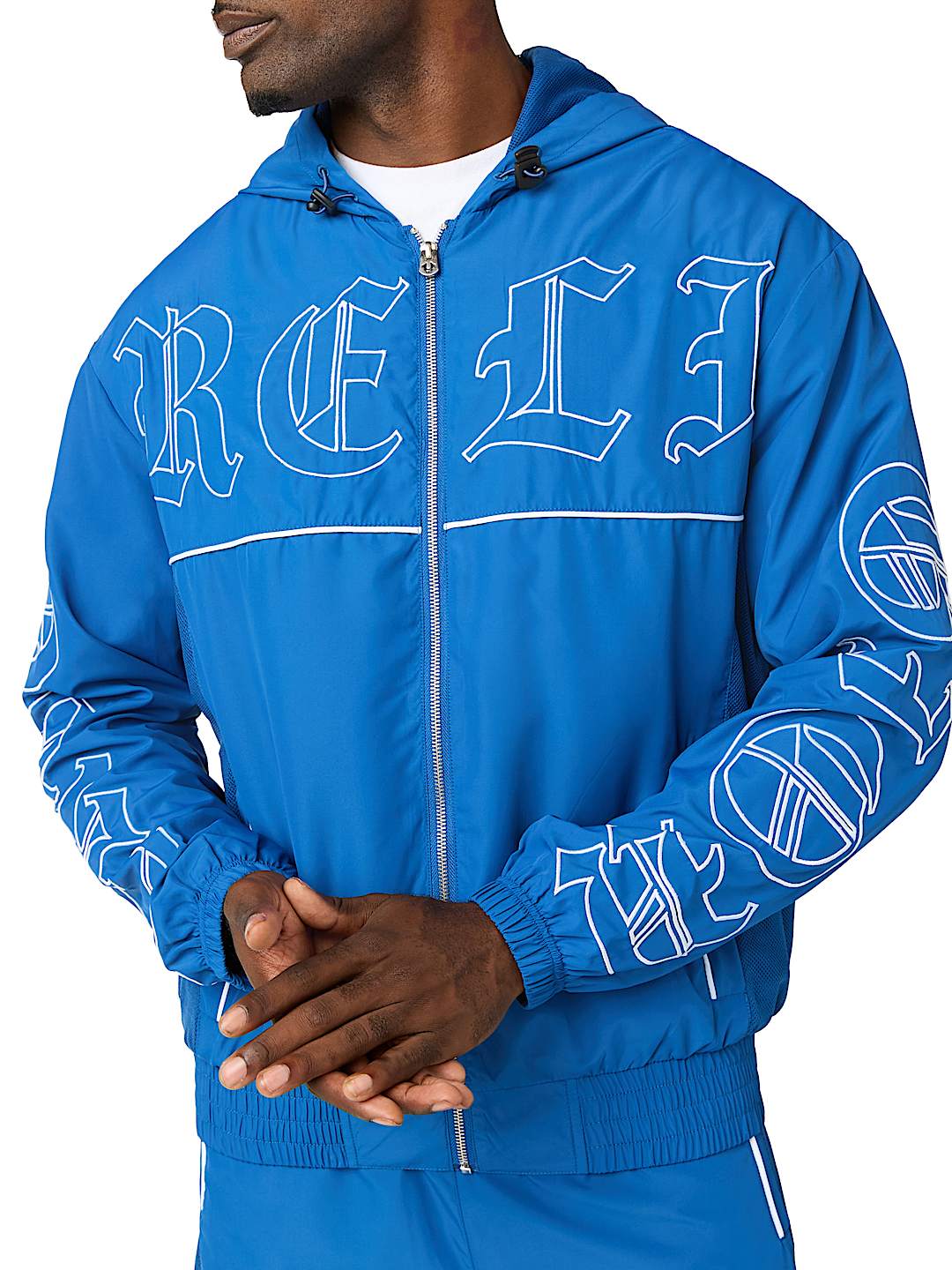 True Religion - Exploded Logo Nylon Jacket