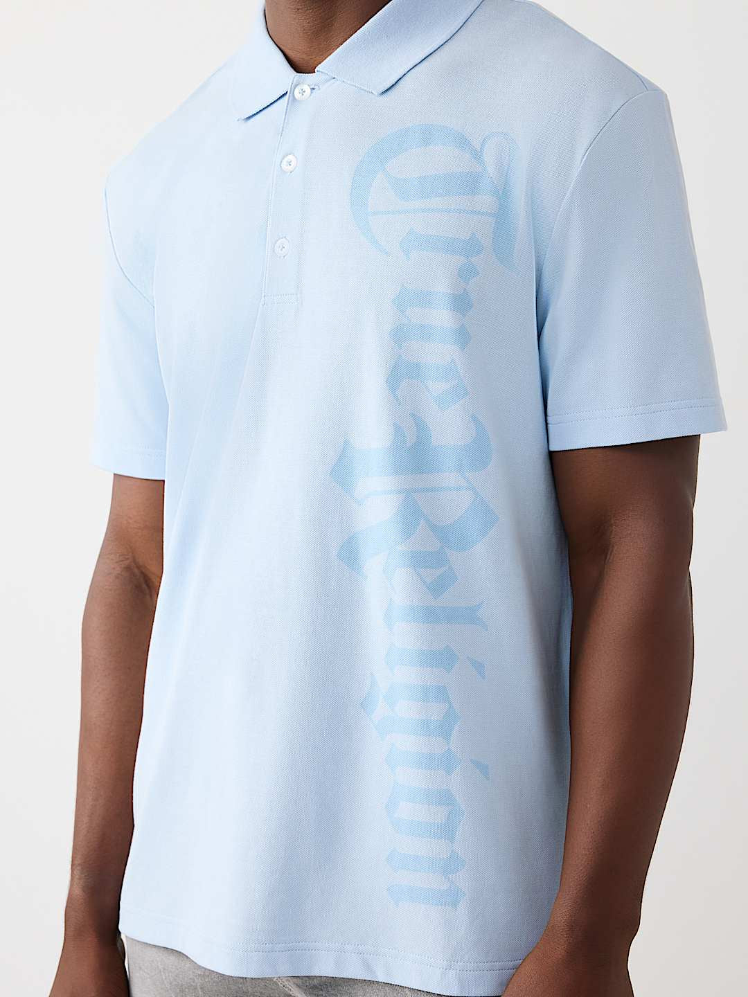 True Religion - Logo Piqué Polo Shirt