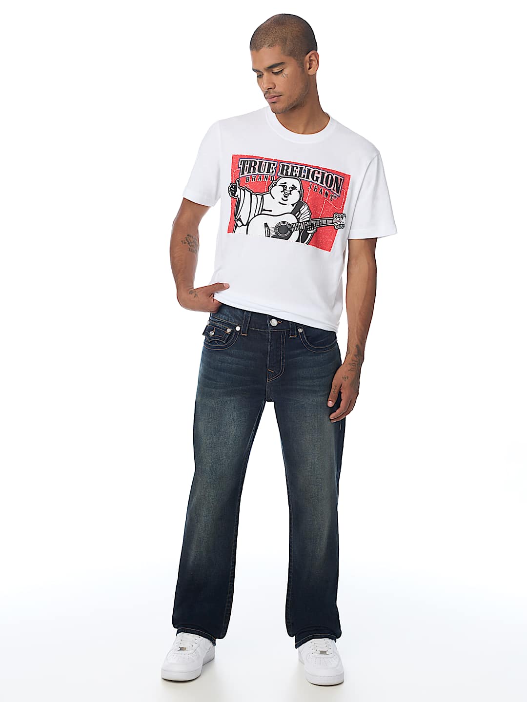 True Religion - Ricky Flap Straight Jean