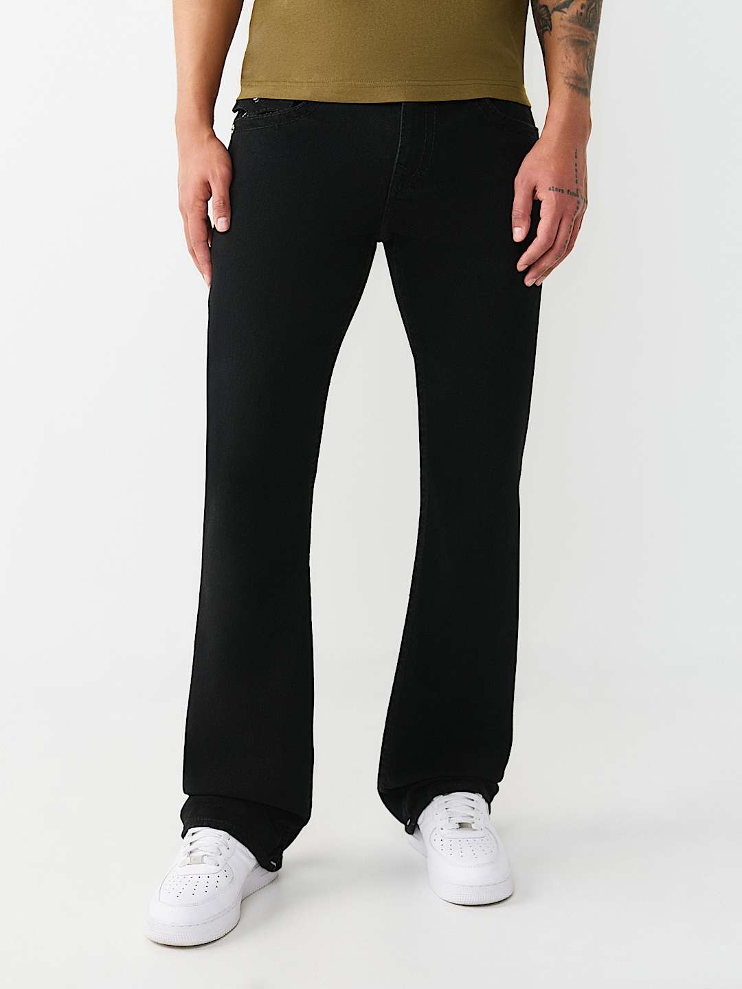 True Religion - Billy Big T Flap Bootcut Jean 34"