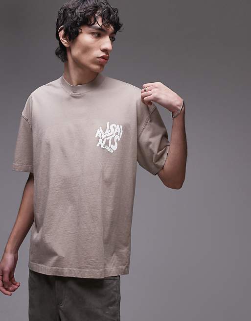 تيشيرت بطبعة خلفية من AllSaints Orlando
