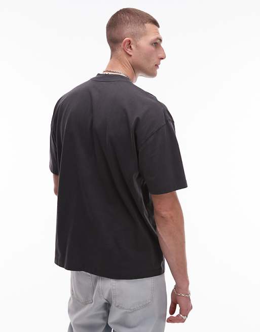 Better Days T-Shirt In Washed Black