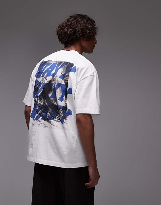 Wavy T-Shirt In Chaik White