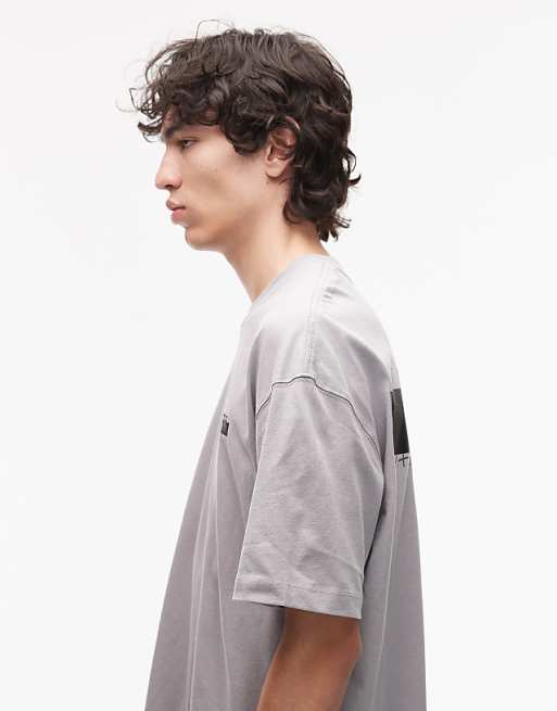 Redact t-shirt in halfpipe grey