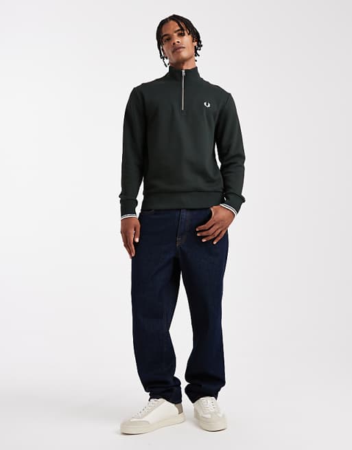 Fred Perry - Half Zip Sweatshirt