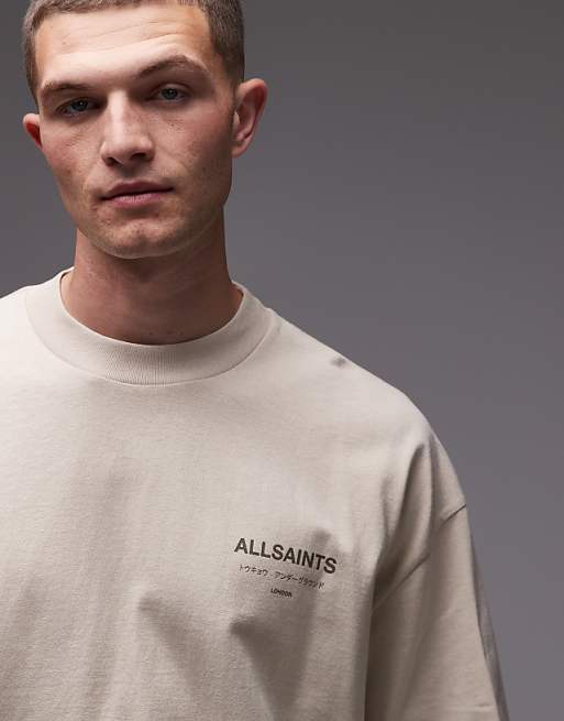 تي شيرت AllSaints تحت الأرض