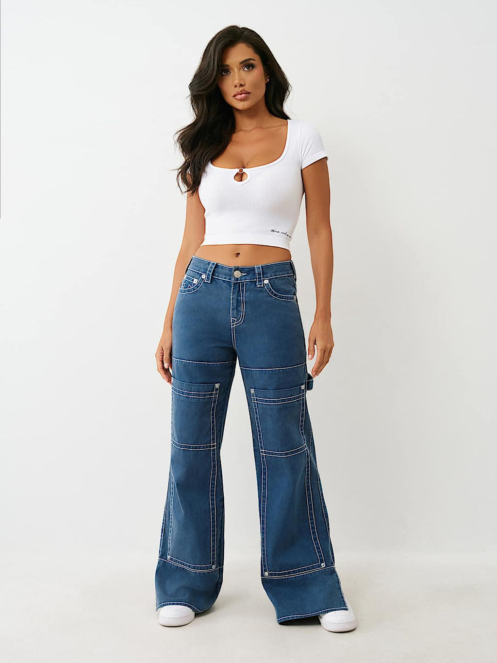 True Religion - BOBBI BIG T BAGGY CARPENTER PANT
