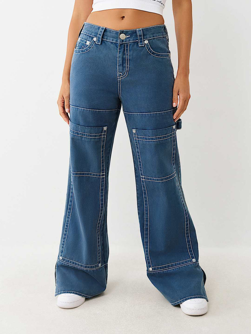 True Religion - BOBBI BIG T BAGGY CARPENTER PANT
