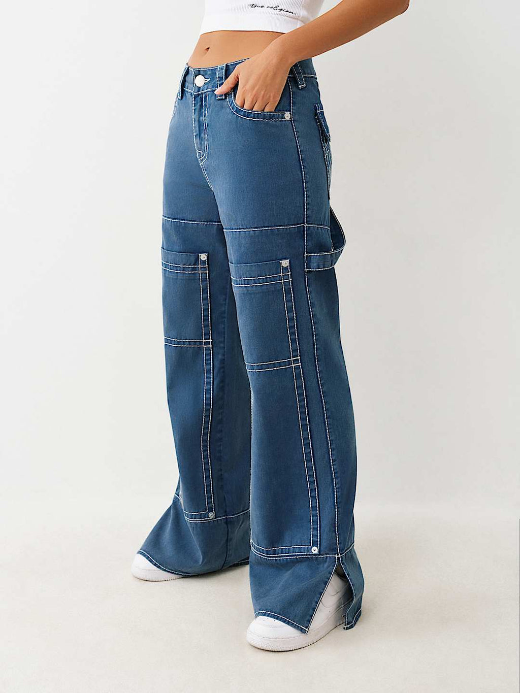 True Religion - BOBBI BIG T BAGGY CARPENTER PANT