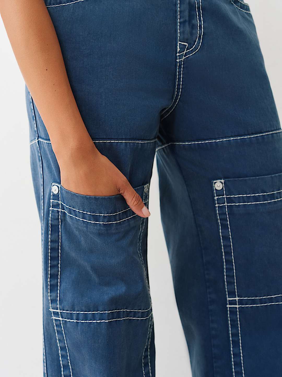 True Religion - BOBBI BIG T BAGGY CARPENTER PANT