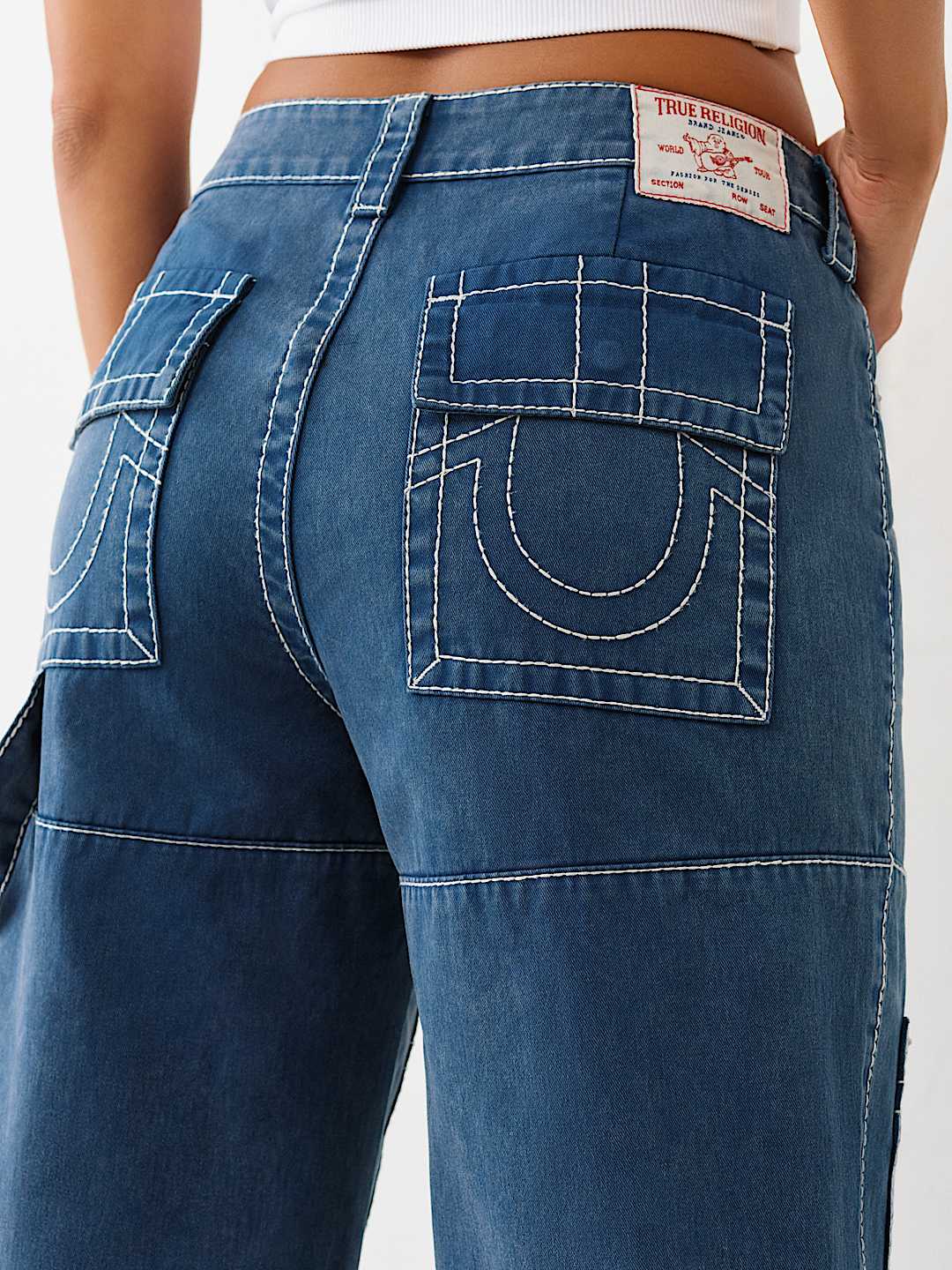 True Religion - BOBBI BIG T BAGGY CARPENTER PANT