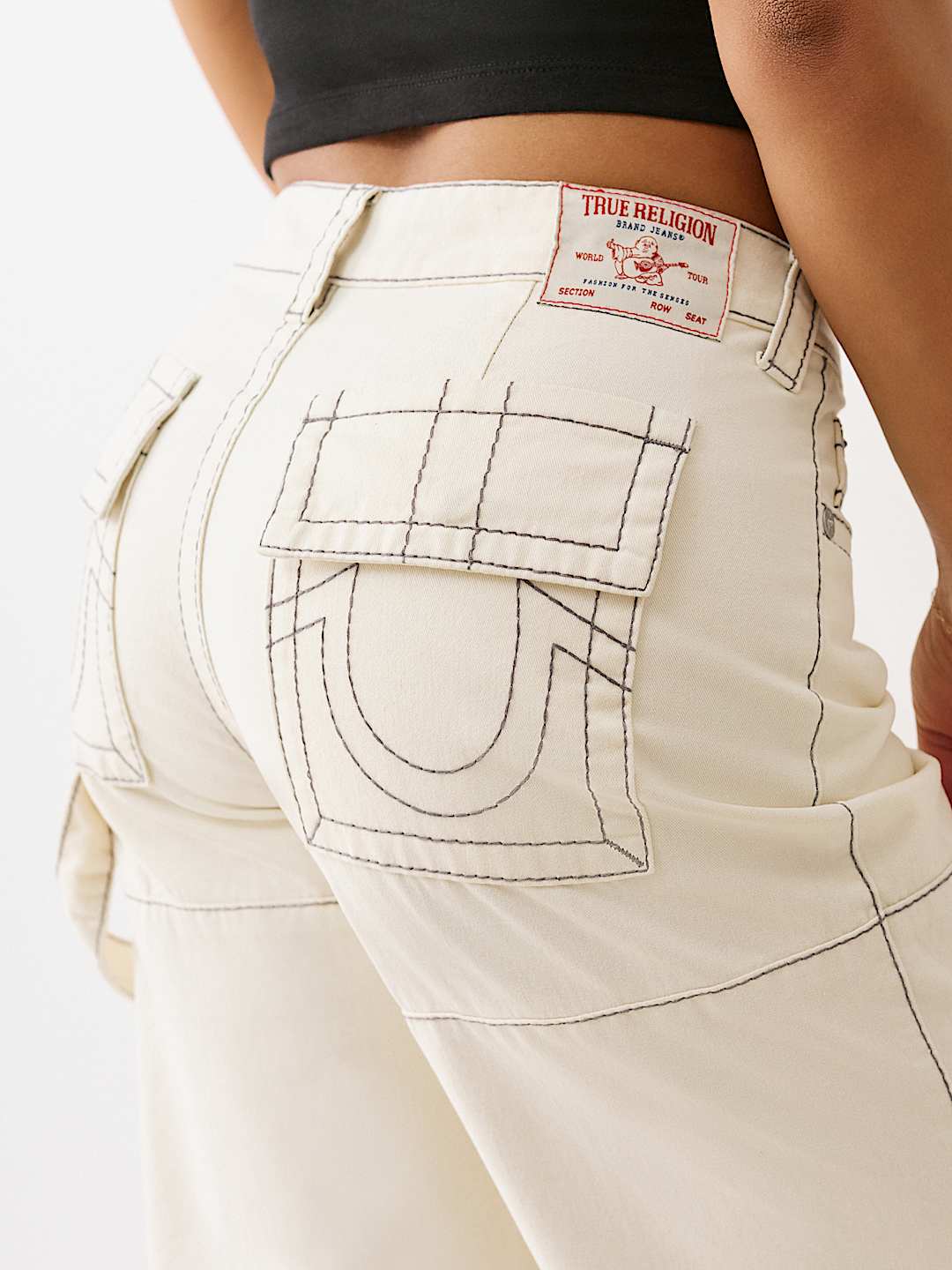 True Religion - BOBBI BIG T BAGGY CARPENTER PANT